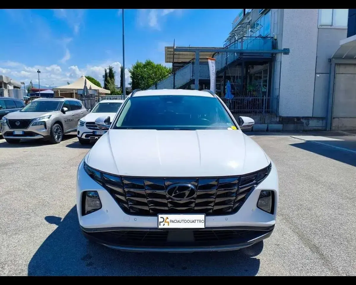 Gebraucht Hyundai Tucson 179 PS (131 kW) 2021 Weiß SUV