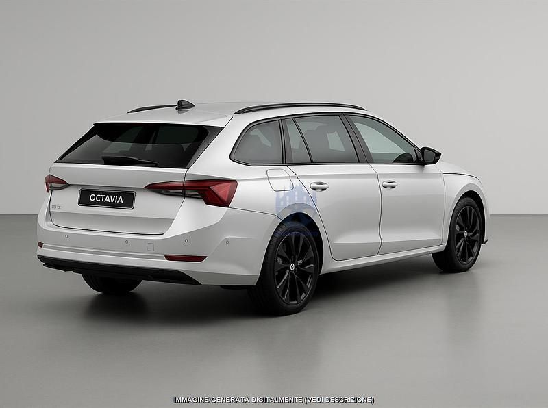Usata Skoda Octavia SportLine 204 CV (150 kW) 2022 Bianco Station wagon
