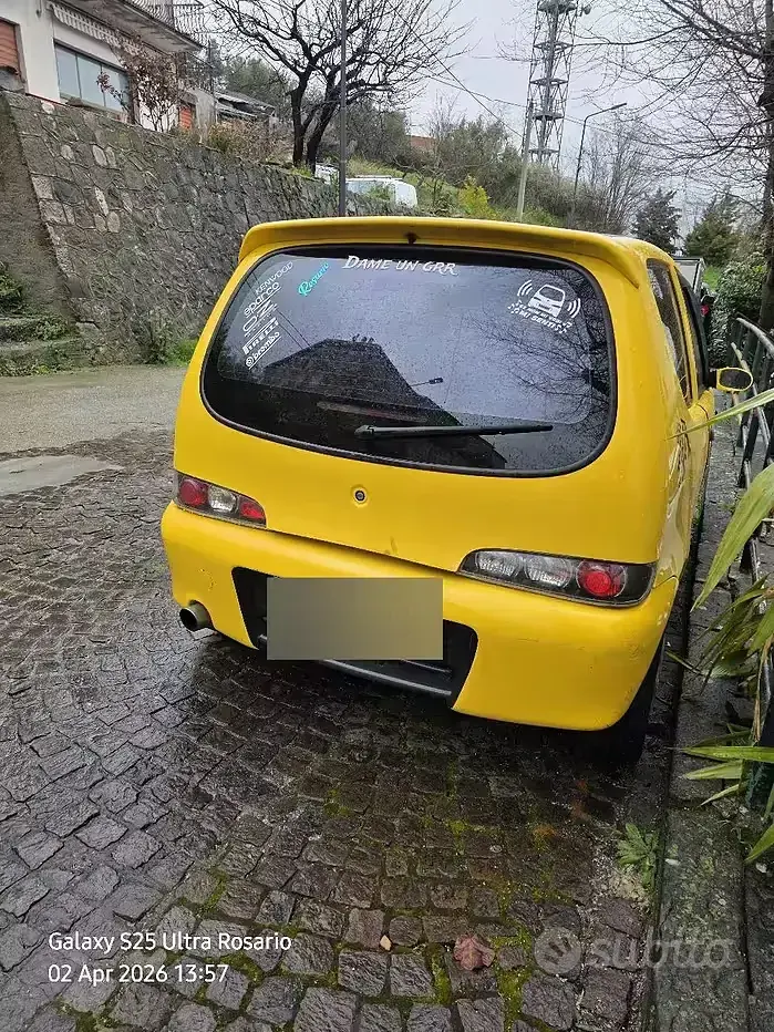 Usata Fiat 600 54 CV (39 kW) 1998 Giallo Berlina