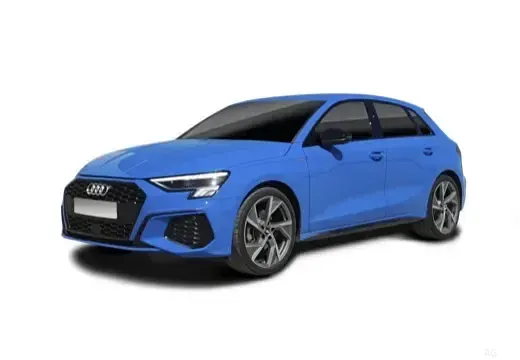 Usata Audi A3 Advanced 110 CV (80 kW) 2020 Blu/azzurro Berlina