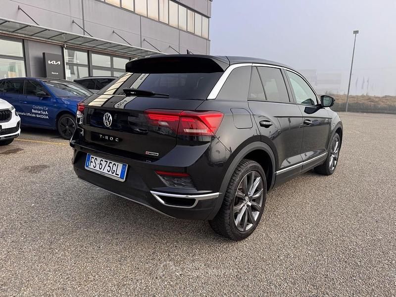 Usata VW T-Roc Advance 150 CV (110 kW) 2018 Nero SUV