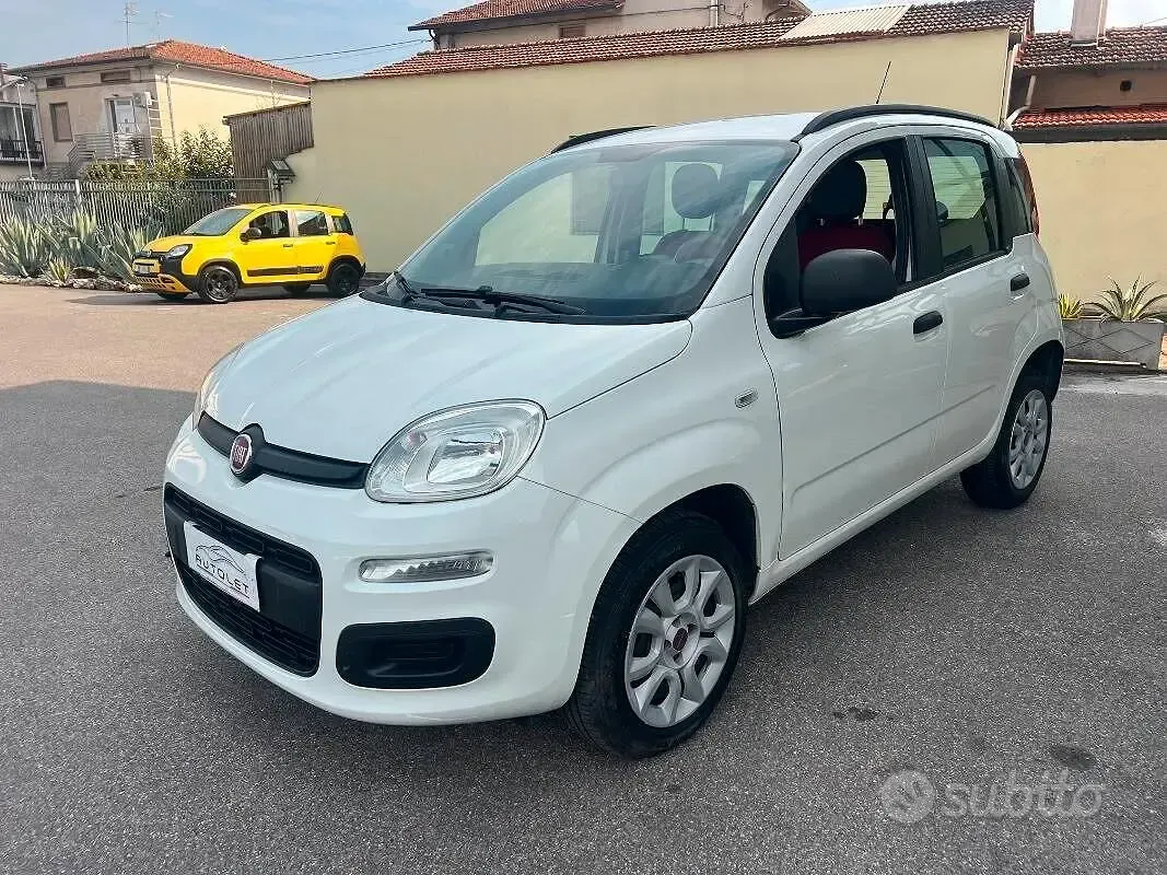 Usata Fiat Panda Easy 80 CV (58 kW) 2014 Bianco Utilitaria