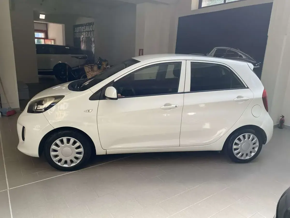 Usata Kia Picanto Active 65 CV (47 kW) 2016 Bianco Utilitaria