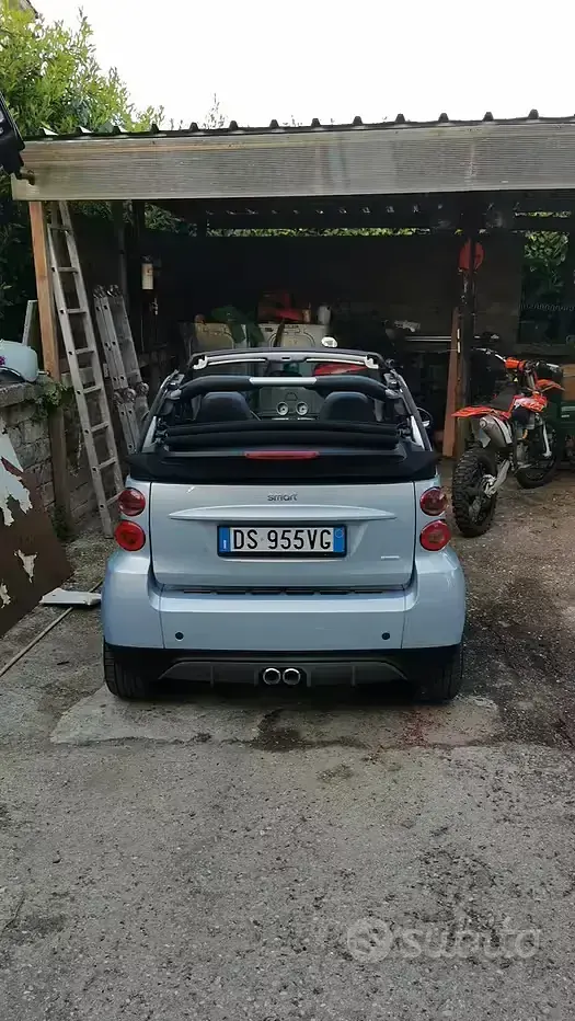 Usata Smart ForTwo Cabrio 71 CV (52 kW) 2008 Grigio Cabrio