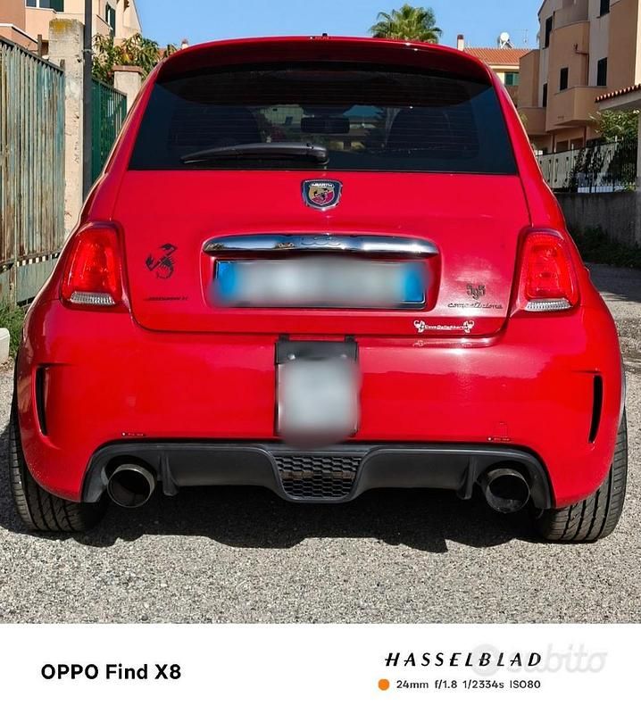 Usata Fiat 500 Abarth 2016 Rosso