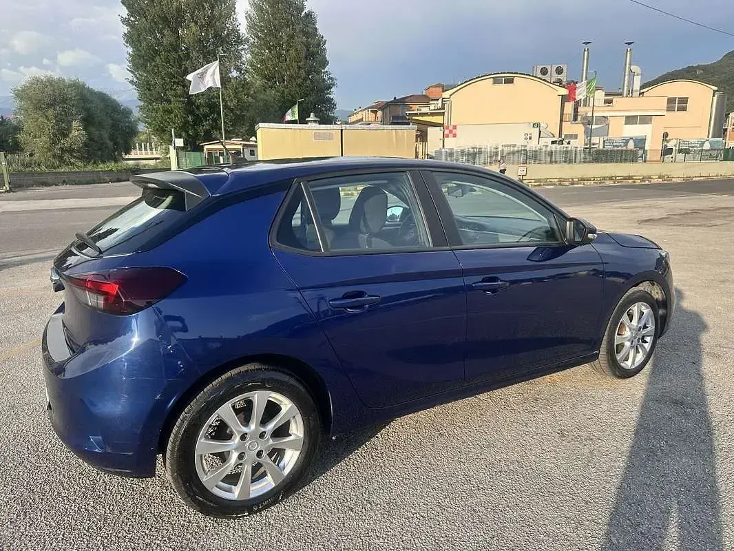 Usata Opel Corsa Edition 75 CV (55 kW) 2021 Blu Utilitaria