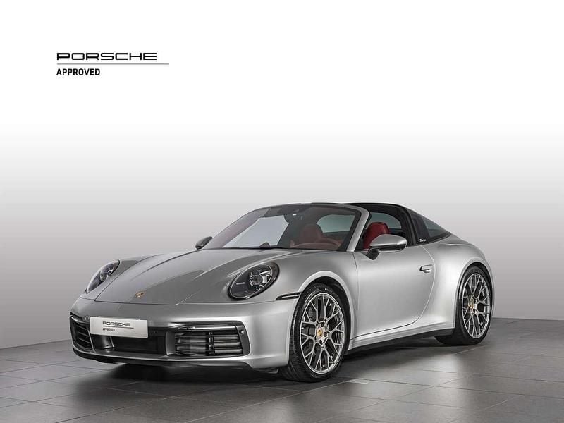 Argento gt Usata 2021 Porsche 911 Targa 4S Sport Cabrio | 145.000 € (Buon prezzo) - Immagine 1/4