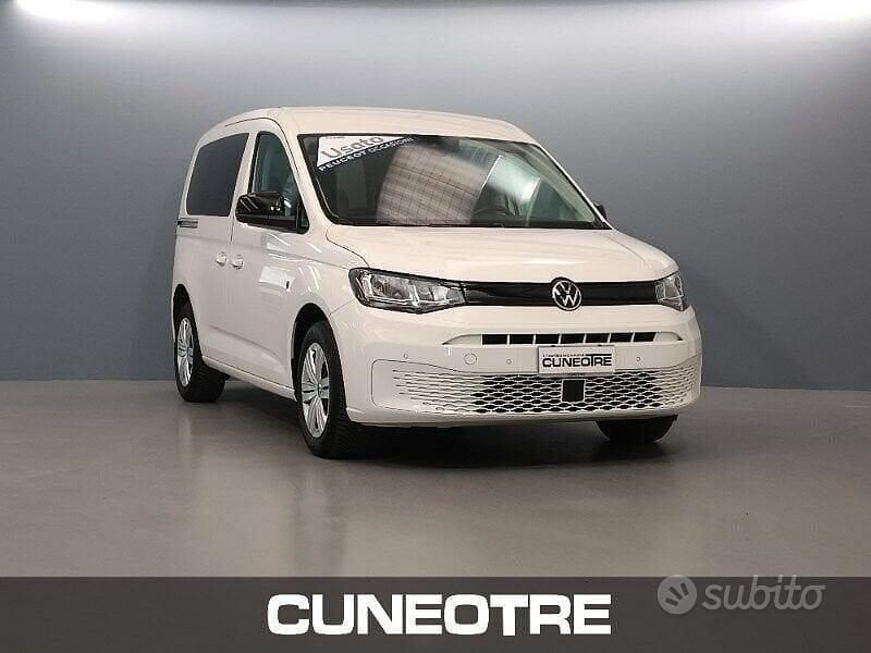 Usata VW Caddy 114 CV (83 kW) 2022 Bianco Monovolume