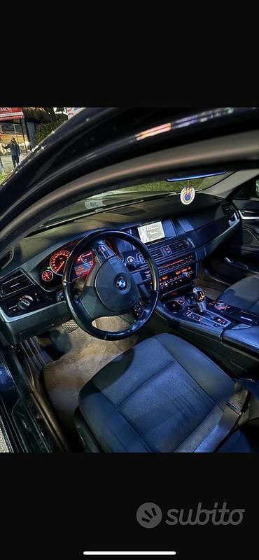 Usata BMW 520 Efficient Dynamics 190 CV (139 kW) 2015 Verde Berlina