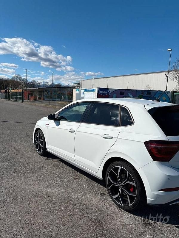Usata VW Polo GTI 207 CV (152 kW) 2022 Bianco Utilitaria