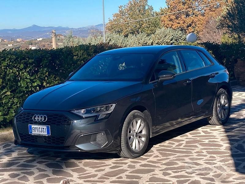 Usata Audi A3 S-Line 116 CV (85 kW) 2021 Nero Berlina