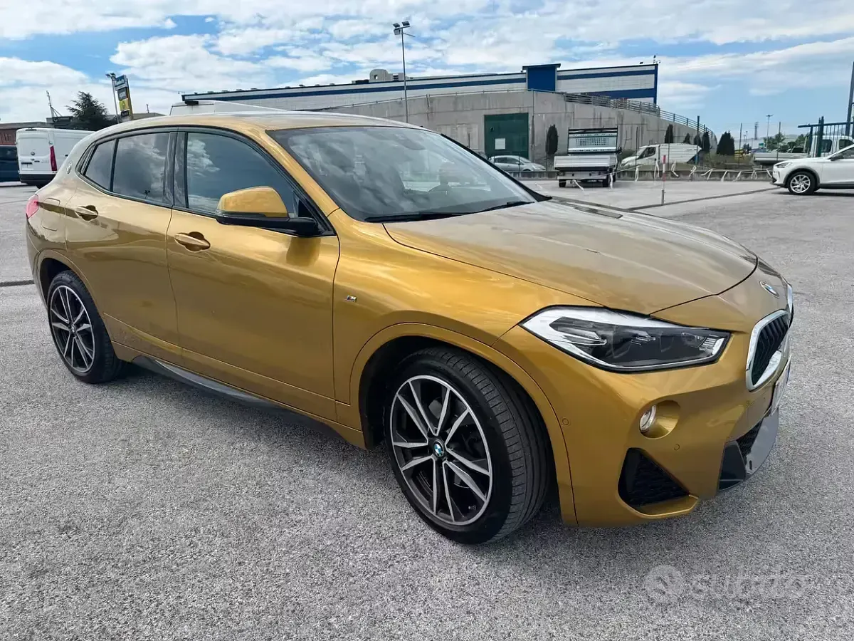 Usata BMW X2 M Sport 231 CV (169 kW) 2020 Giallo SUV