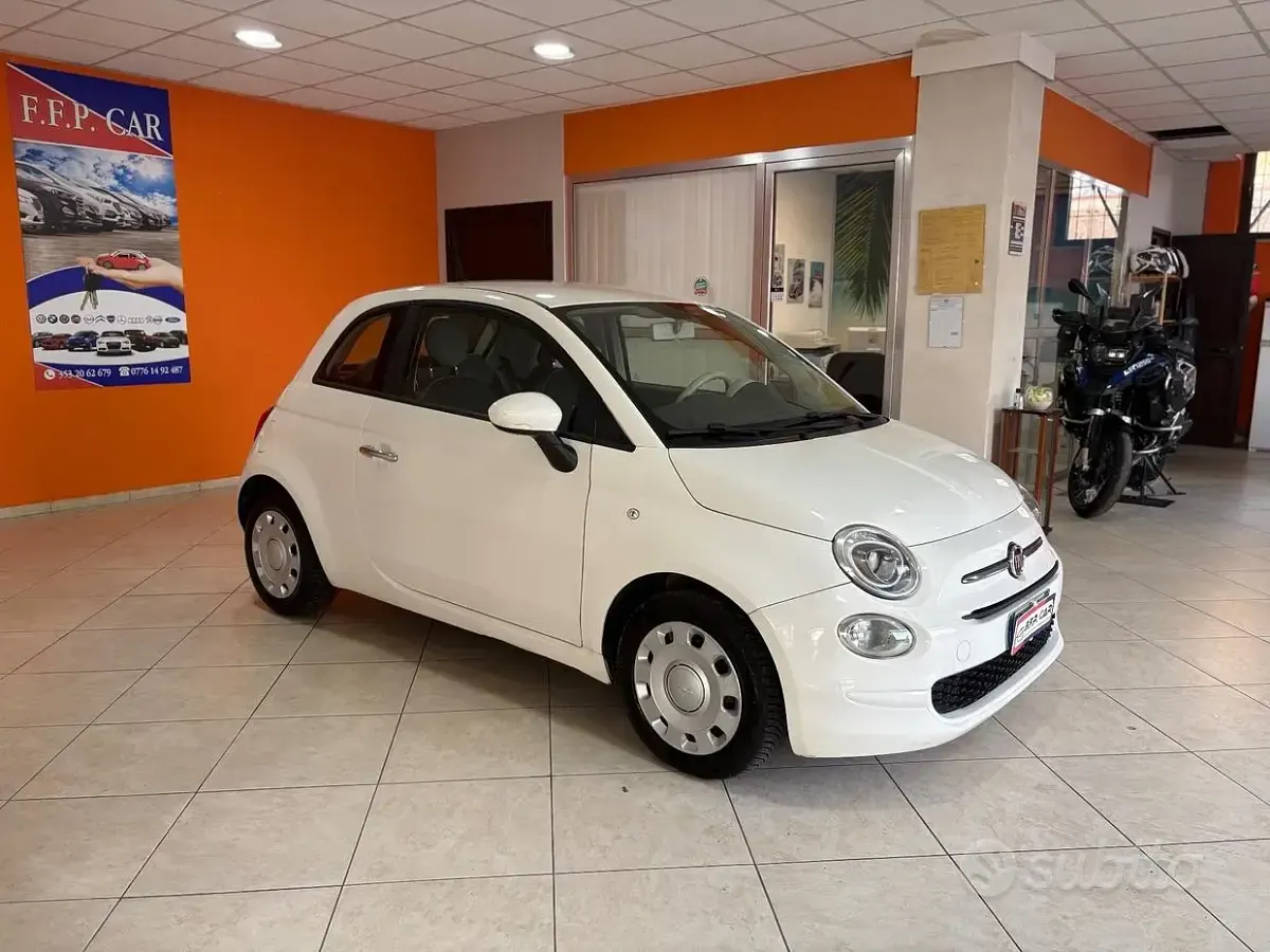Usata Fiat 500 Lounge 69 CV (50 kW) 2015 Bianco Berlina