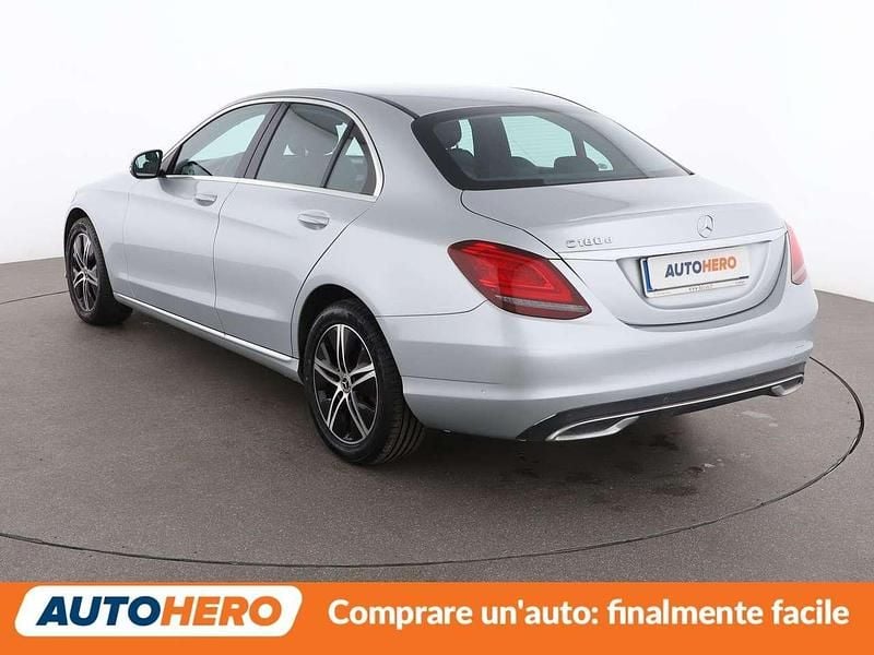 Usata Mercedes C180 122 CV (89 kW) 2019 Argento Berlina