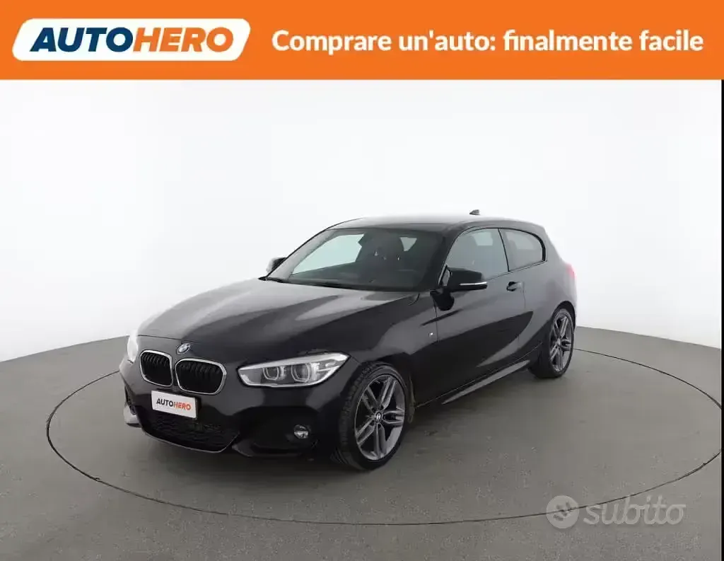 Usata BMW 118 M Sport 136 CV (100 kW) 2017 Nero Utilitaria