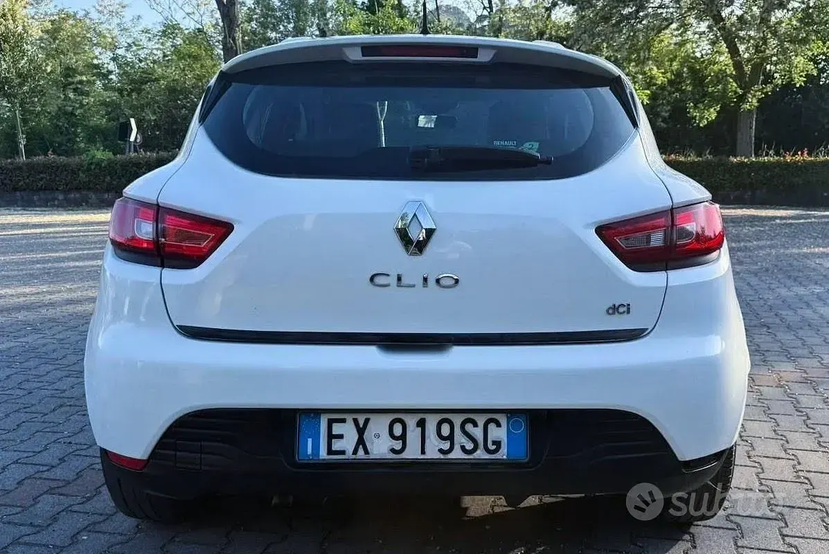 Usata Renault Clio IV 75 CV (55 kW) 2014 Bianco Berlina