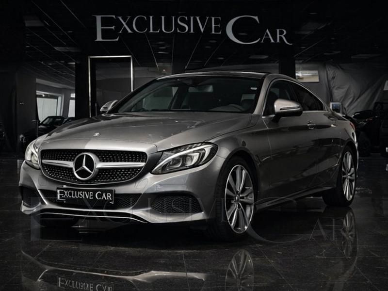 Usata Mercedes C220 125 CV (91 kW) 2016 Grigio Coupé