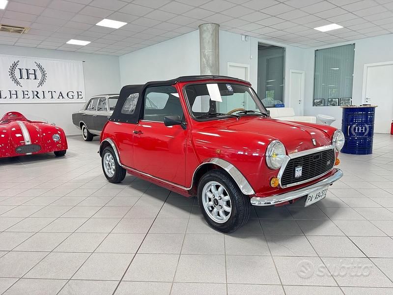 Usata Austin Mini 43 CV (31 kW) 1991 Rosso Cabrio