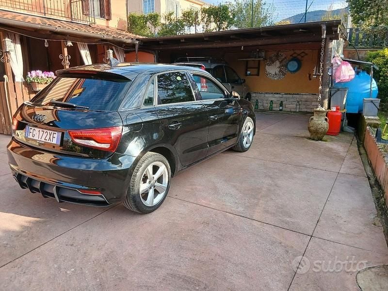 Usata Audi A1 S-Line 90 CV (66 kW) 2016 Nero Utilitaria