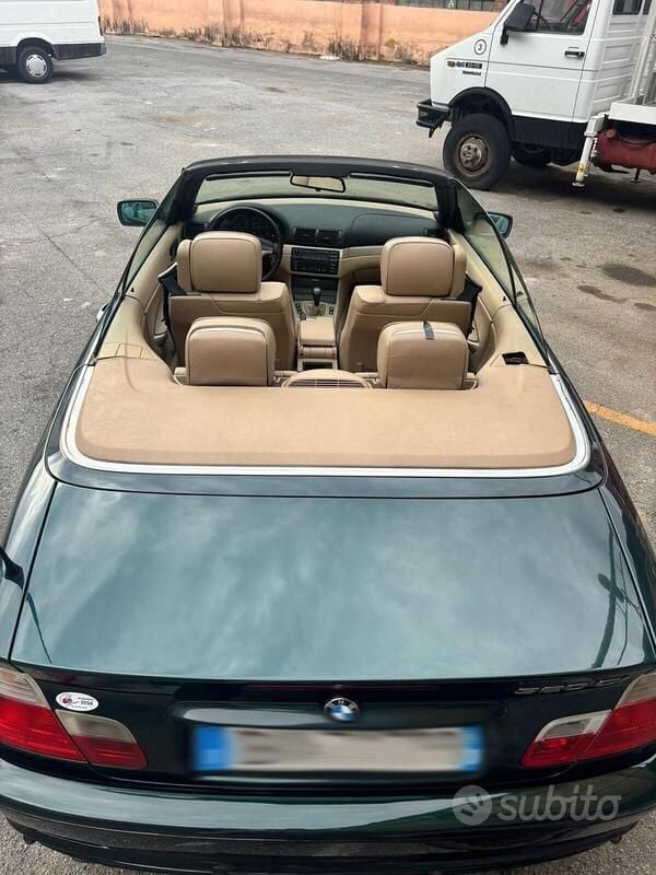 Usata BMW 320 Cabriolet Comfort Edition 170 CV (125 kW) 2001 Verde Cabrio