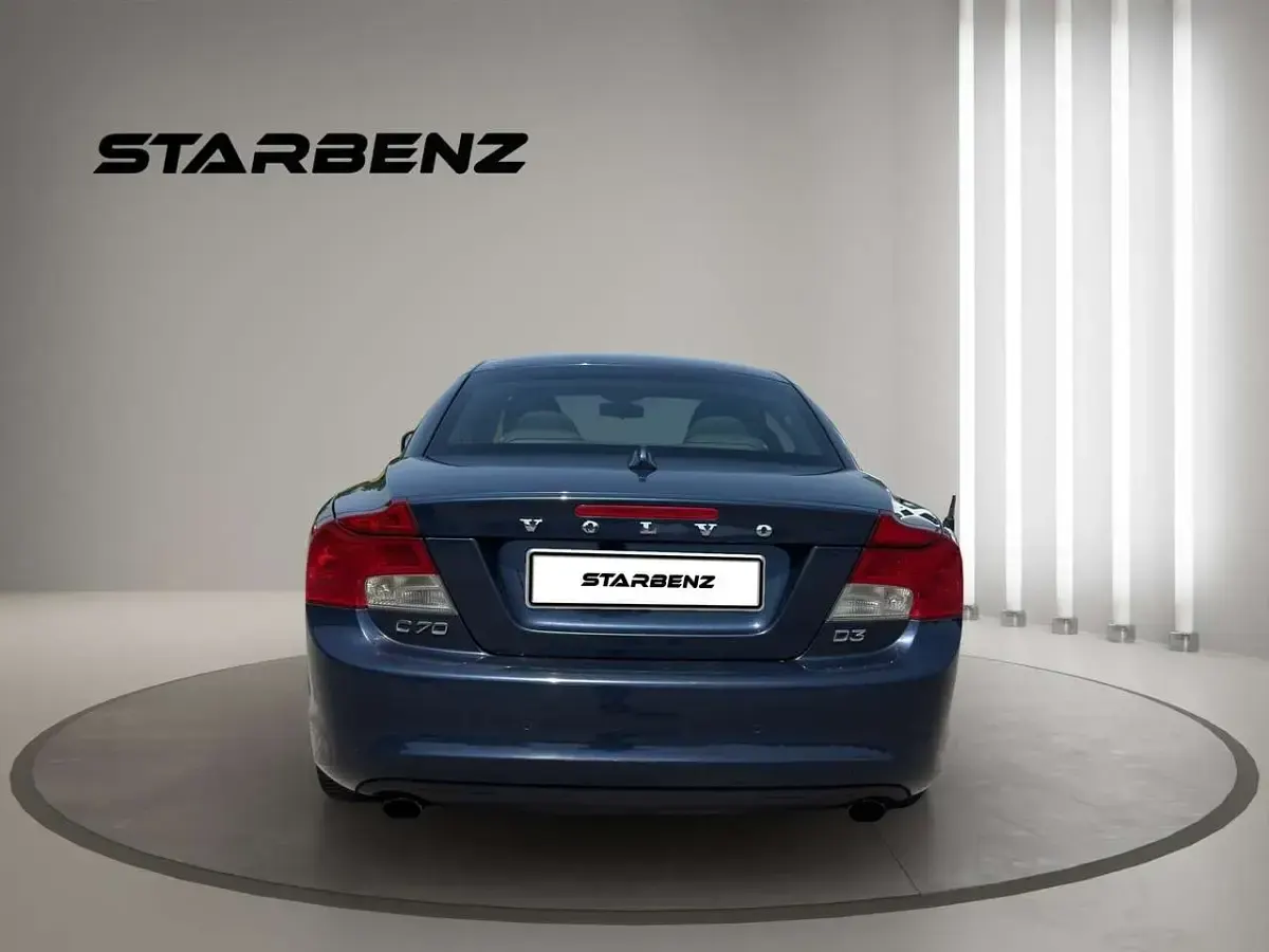 Usata Volvo C70 Kinetic 150 CV (110 kW) 2013 Blu/azzurro Cabrio