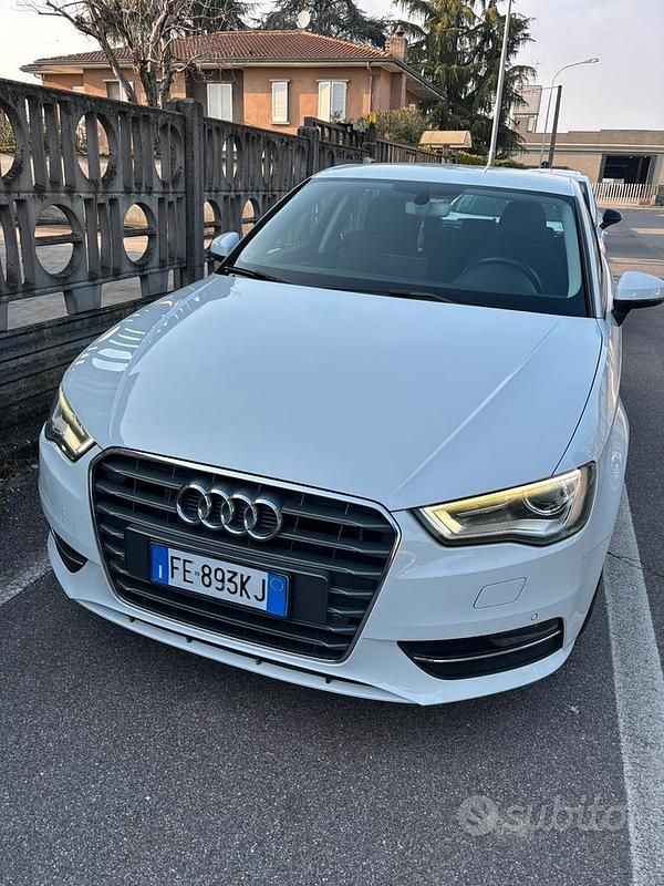 Usata Audi A3 Ambition 110 CV (80 kW) 2016 Bianco Station wagon