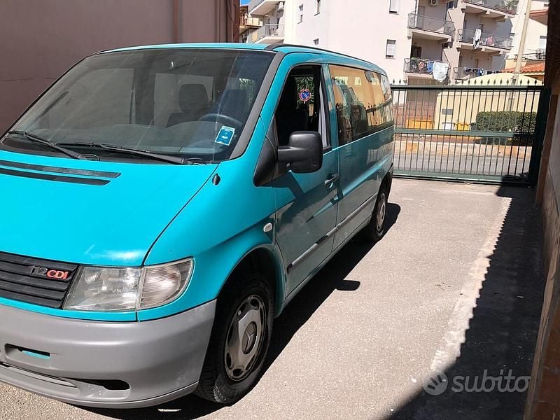 Usata Mercedes Vito 2002 Blu Furgone