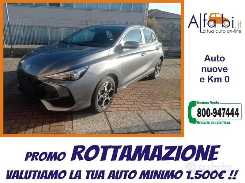 Nuova MG MG3 Comfort 116 CV (85 kW) 2025 Vari colori Utilitaria