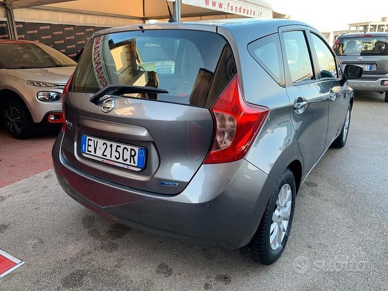 Usata Nissan Note Acenta 80 CV (58 kW) 2014 Grigio Monovolume