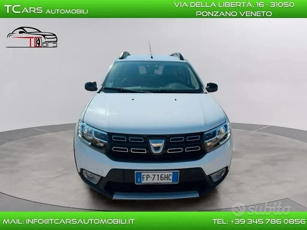Usata Dacia Sandero Stepway 90 CV (66 kW) 2018 Bianco Berlina