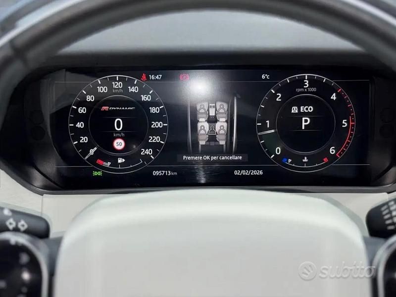 Usata Land Rover Range Rover Velar S 240 CV (176 kW) 2017 Grigio SUV