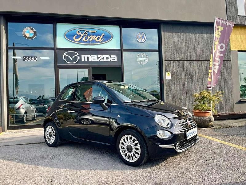 Nero Usata 2019 Fiat 500 Lounge Due volumi | 11.300 € (Buon prezzo) - Immagine 1/4