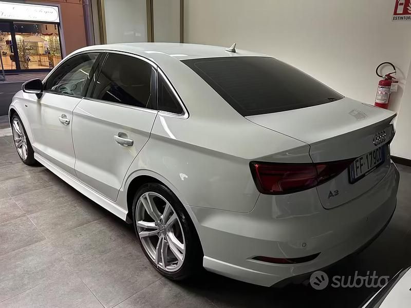Usata Audi A3 S-Line 150 CV (110 kW) 2016 Bianco Berlina