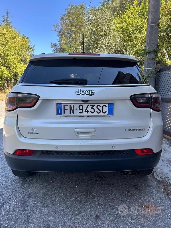 Usata Jeep Compass Limited 120 CV (88 kW) 2018 Bianco SUV