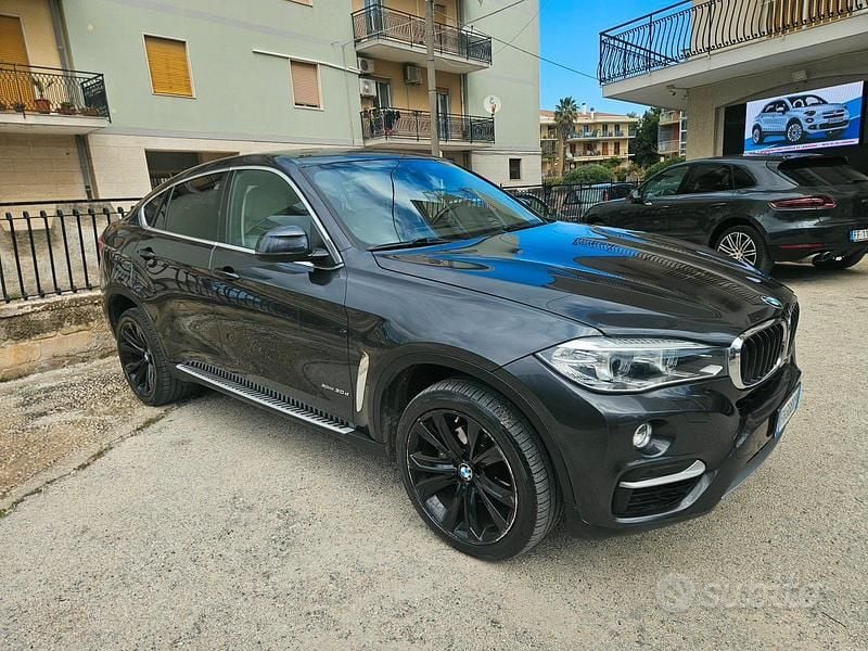 Usata BMW X6 249 CV (183 kW) 2017 Marrone SUV