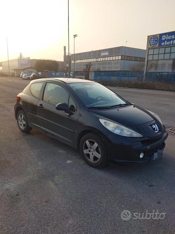 Brugt Peugeot 207 73 HK (53 kW) 2009 Sort Hatchback