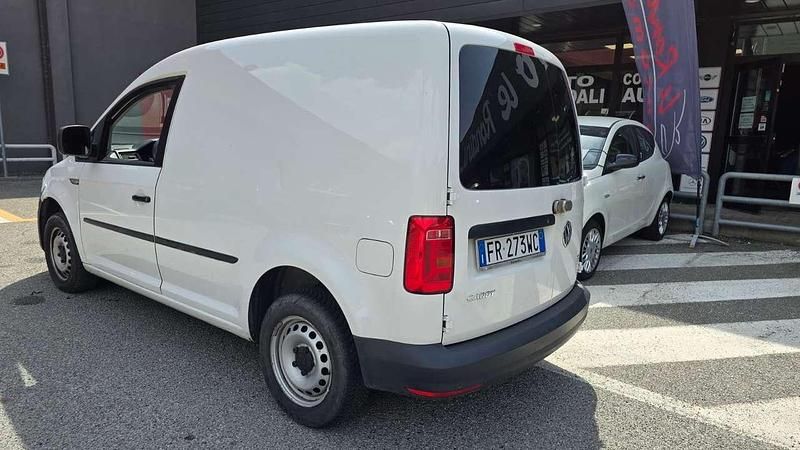Begagnad VW Caddy 102 HK (75 kW) 2018 Vit Minibuss
