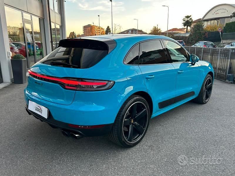 Usata Porsche Macan 354 CV (260 kW) 2019 Blu/azzurro SUV