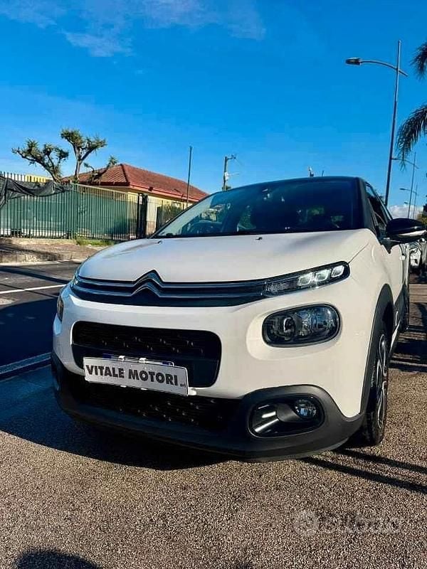 Usata Citroën C3 PureTech 82 CV (60 kW) 2018 Bianco Berlina