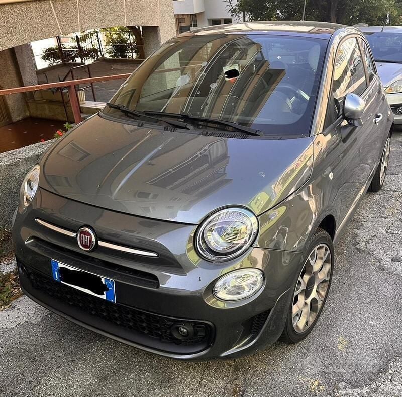 Usata Fiat 500 85 CV (62 kW) 2019 Grigio Utilitaria