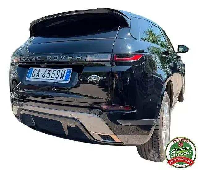Usata Land Rover Range Rover evoque SE Dynamic 150 CV (110 kW) 2020 Nero SUV
