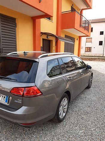 Usata VW Golf VII 110 CV (80 kW) 2016 Grigio Station wagon