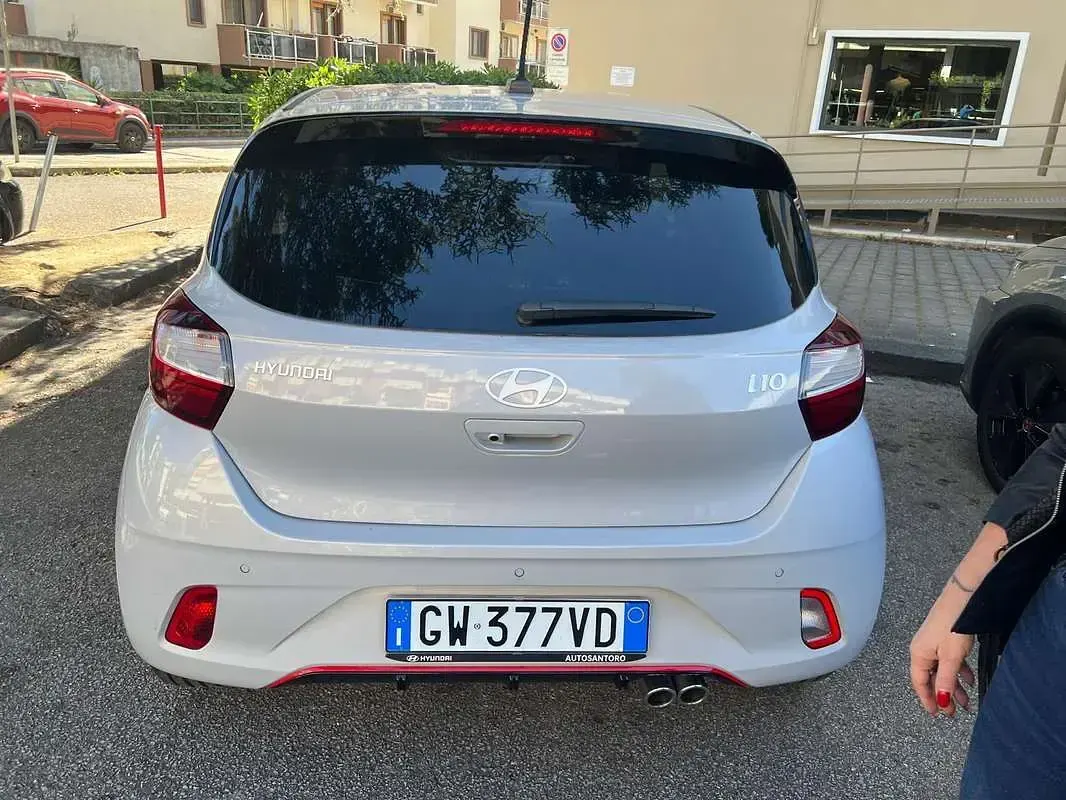 Usata Hyundai i10 N Line 90 CV (66 kW) 2024 Argento Utilitaria