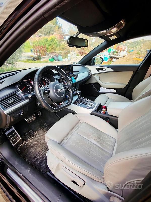 Usata Audi A6 S-Line 190 CV (139 kW) 2018 Nero Station wagon