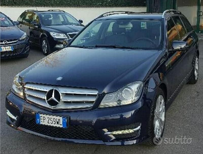 Blu Usata 2013 Mercedes C200 Avantgarde Station wagon | 11.000 € (Molto cara) - Immagine 1/4