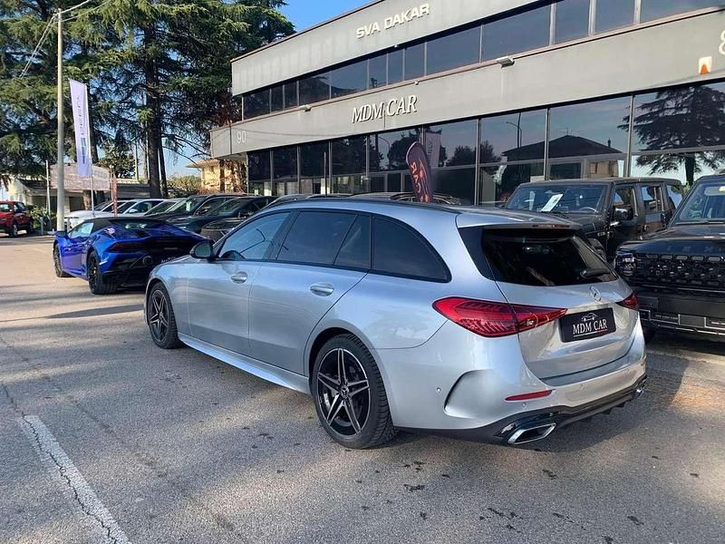 Usata Mercedes C220 Premium 200 CV (147 kW) 2022 Argento Station wagon