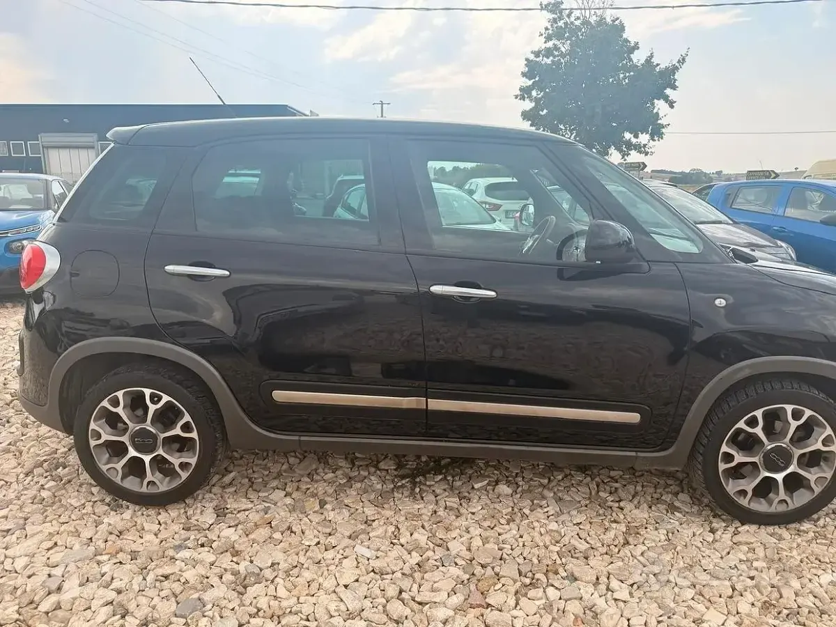 Usata Fiat 500L Trekking 85 CV (62 kW) 2014 Nero Monovolume