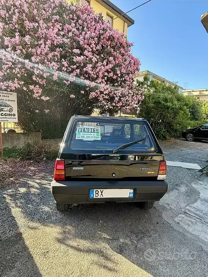 Usata Fiat Panda 54 CV (39 kW) 2001 Nero Berlina