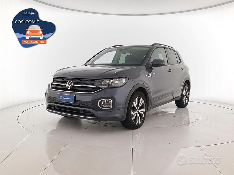 Smoky grey metallizzato Usata 2022 VW T-Cross Sportline SUV | 19.300 € (Cara) - Immagine 1/4
