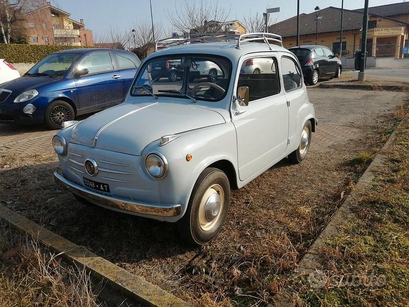 Usata Fiat 600 1950 Bianco Berlina